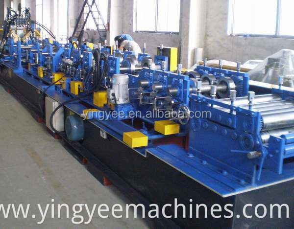 South America used metal adjustable c z purlin interchangeable cold roll forming machine